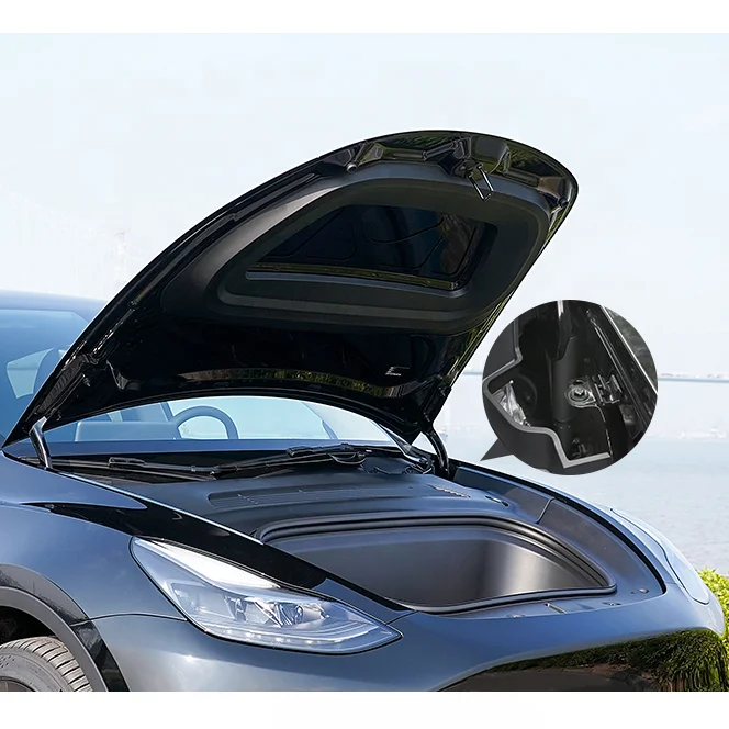 Electric front hood waterproof intelligent fully automatic modification accessories for new energy car Model3/Y/X/S