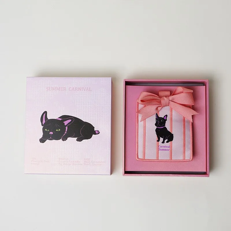 Aromatherapy bag Bedroom wardrobe Lasting fragrance High-end cloth Replaceable fabric sachet incense sheet