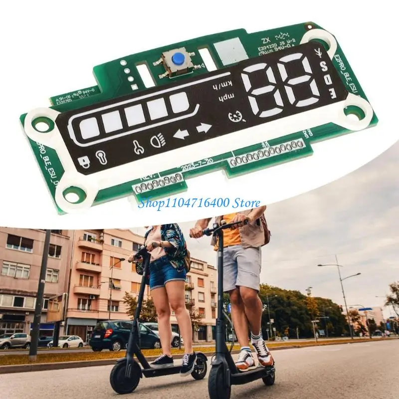 y1gd Display Panel Scooter Accessories Spare Parts Quick Install Display Dashboard Assembly Circuit Board for E2