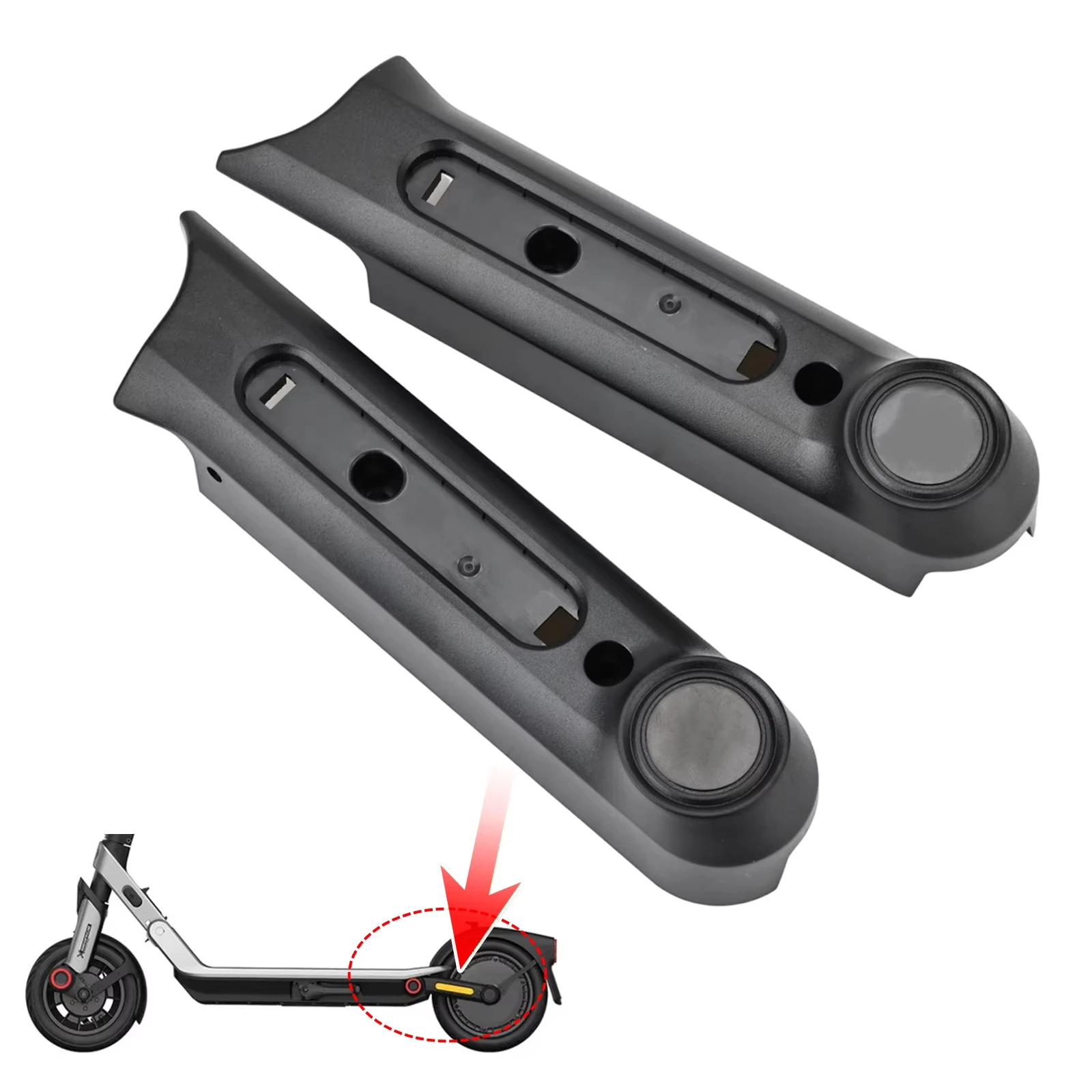 Original Rear Fork Decoration Shell For Ninebot E3/E3 Pro Electric Scooter Frame Protection Cover Case Accessories