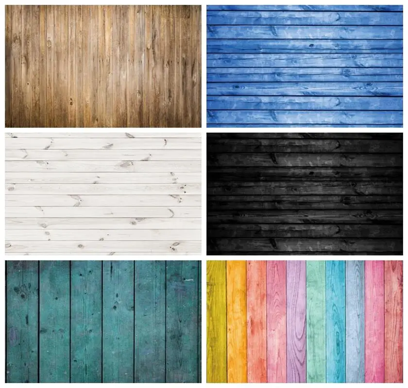 Laeacco White Wooden Board Floor Planks Texture Grunge Portrait Photography Backdrops Photo Backgrounds Food Cake Baby Photozone