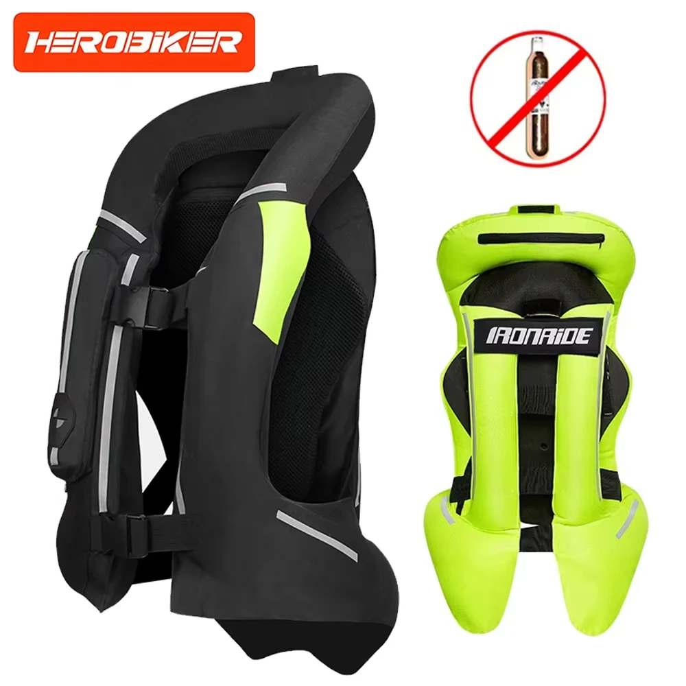 Motorcycle Jacket Motorcycle Air Bag Vest Motorbike Air-bag Vest Motocross Racing Riding Airbag System Airbag CE Protector S-3XL