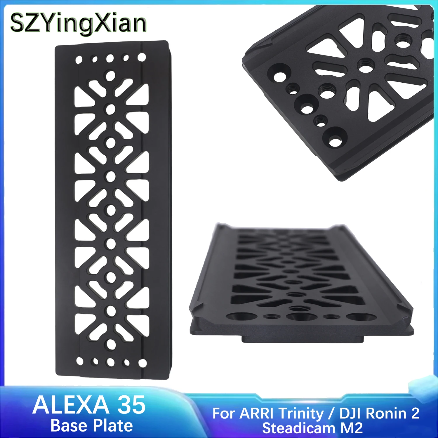 ARRI ALEXA 35 Base Plate Bottom Light Weight Safety Dovetail Plate for ARRI Trinity/ DJI Ronin 2/ Steadicam M2