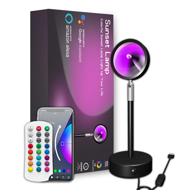 Dimmable Led Lights APP Remote Control RGB Desktop Ambient Light Live Broadcast Background Colour Night Lamp Lamps for Room USB