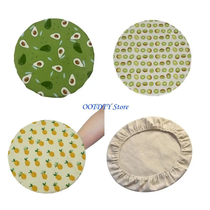 367A Multifunctional Cotton Dust Cover Protectors for Laboratory Fermentation Jars Kitchen Bowls a