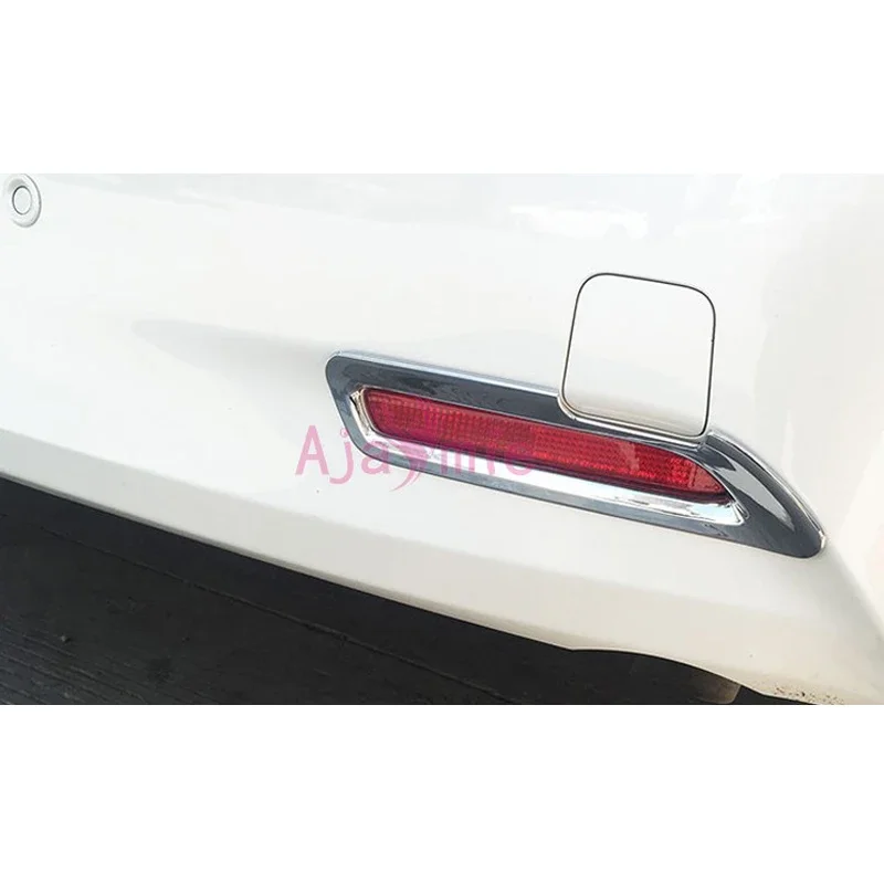 

For Toyota Alphard 30 2016 2017 2018 Front Rear Fog Lamp Cover Light Protector Trim Panel Chrome Car Styling Accessories
