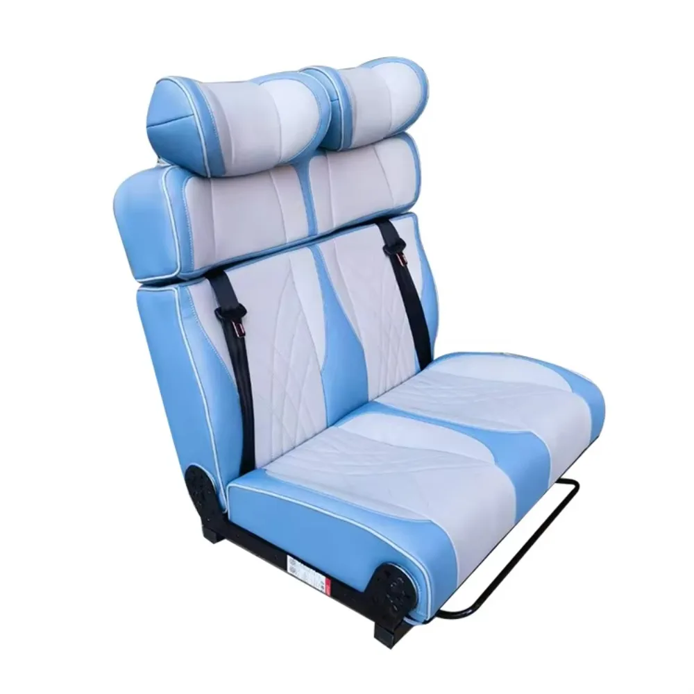 Comfortable Folding RV Camper Van Sofa Seat Bed Business Style Changeover Bed Seat