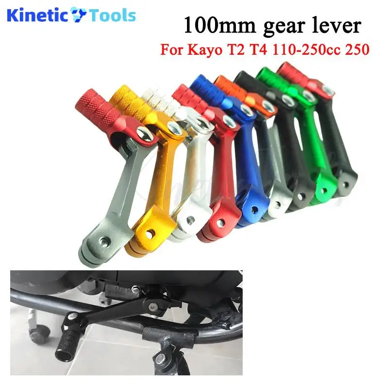 Motorcycle Gear Shift Lever For Kayo T2 T4 T4L BSE Apollo Chinese CB 250cc CB250 Engine Dirt Pit Bike Universal