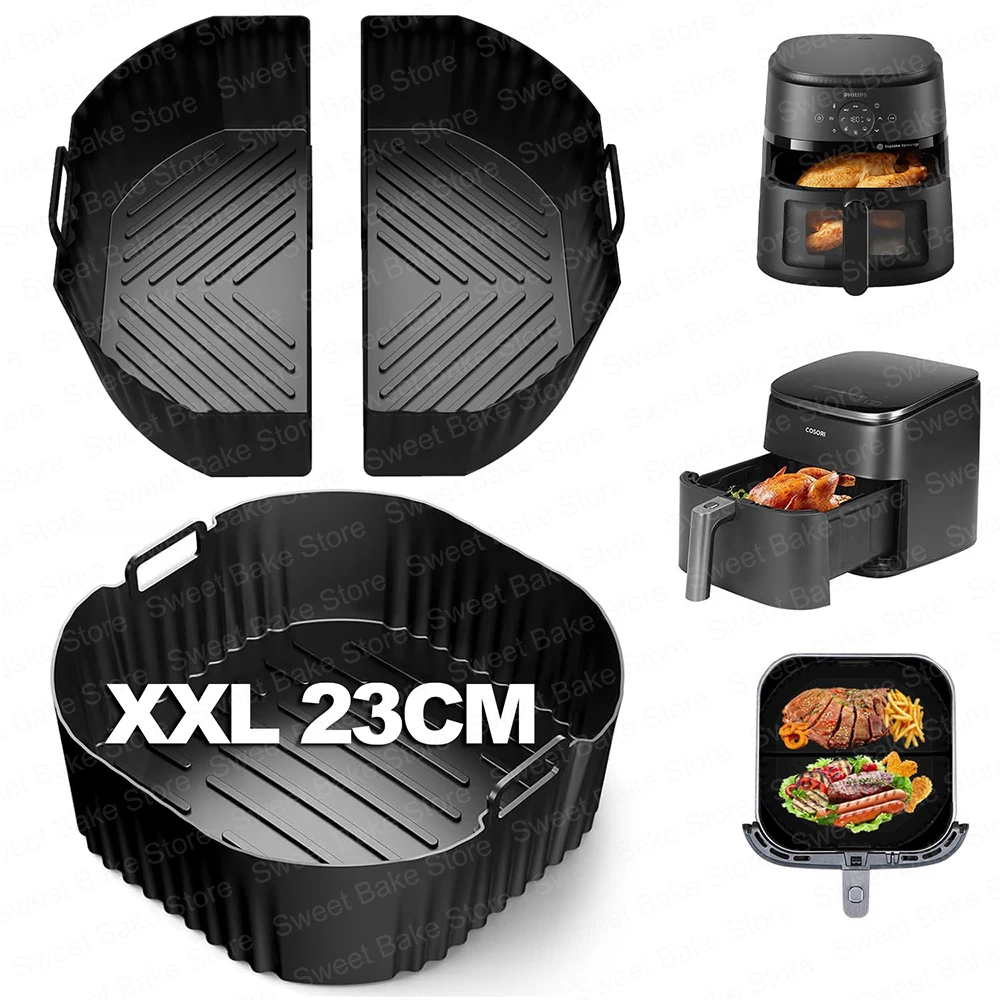 Многоразовые силиконовые формы для фритюрницы Philips серии 2000, NA230/00 6,2 л, для Cosori Turboblaze 6 л и Clearblaze 6,2 л AirFryer