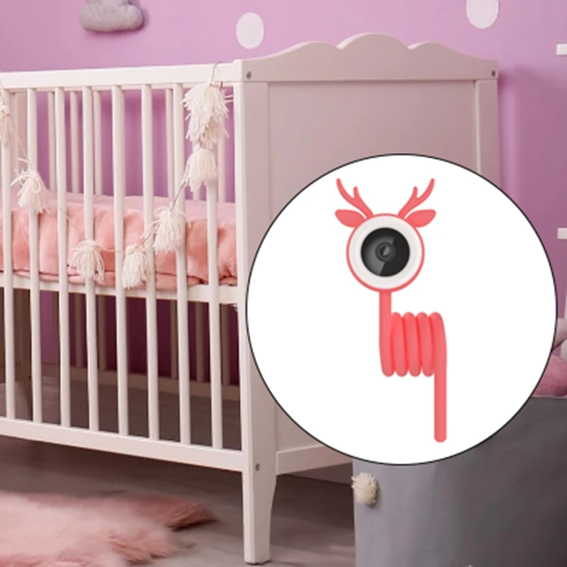 Monitor Video bayi, pengasuh bayi, Monitor kamera Bayi pengantar tidur memberi makan