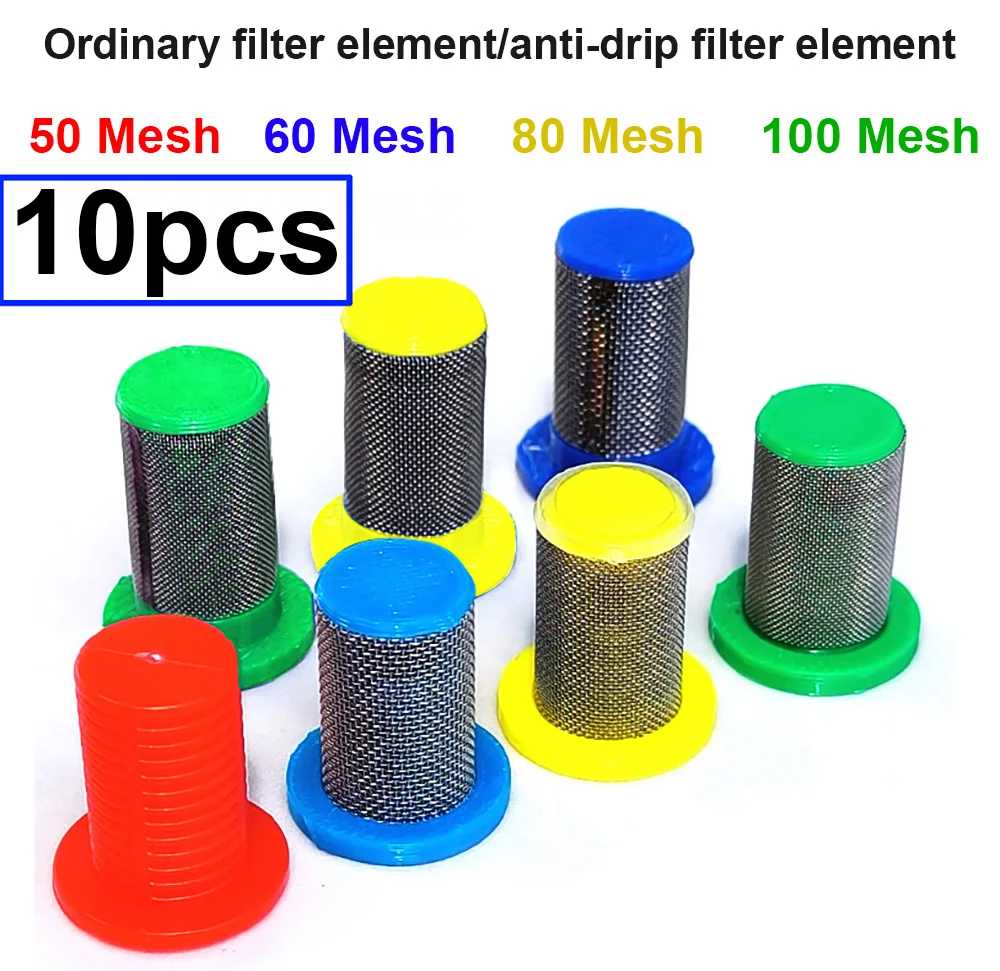 

10 шт./партия, 50/60/80/100 сетчатая сельскохозяйственная насадка, противокапельный фильтр, защита растений, пестицидная насадка, противокапельный фильтр