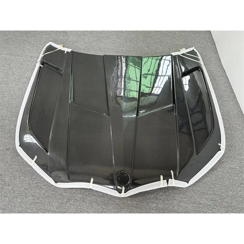 LD نمط غطاء محرك السيارة من ألياف الكربون G06 X6 X6M F96 غطاء المحرك #6