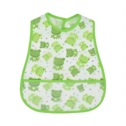 2023New Cartoon Pattern EVA Waterproof Pocket Lunch Feeding Bibs Adjustable Baby Bibs Cute Children Baby Apron Kids Burp Cloths - Image 20