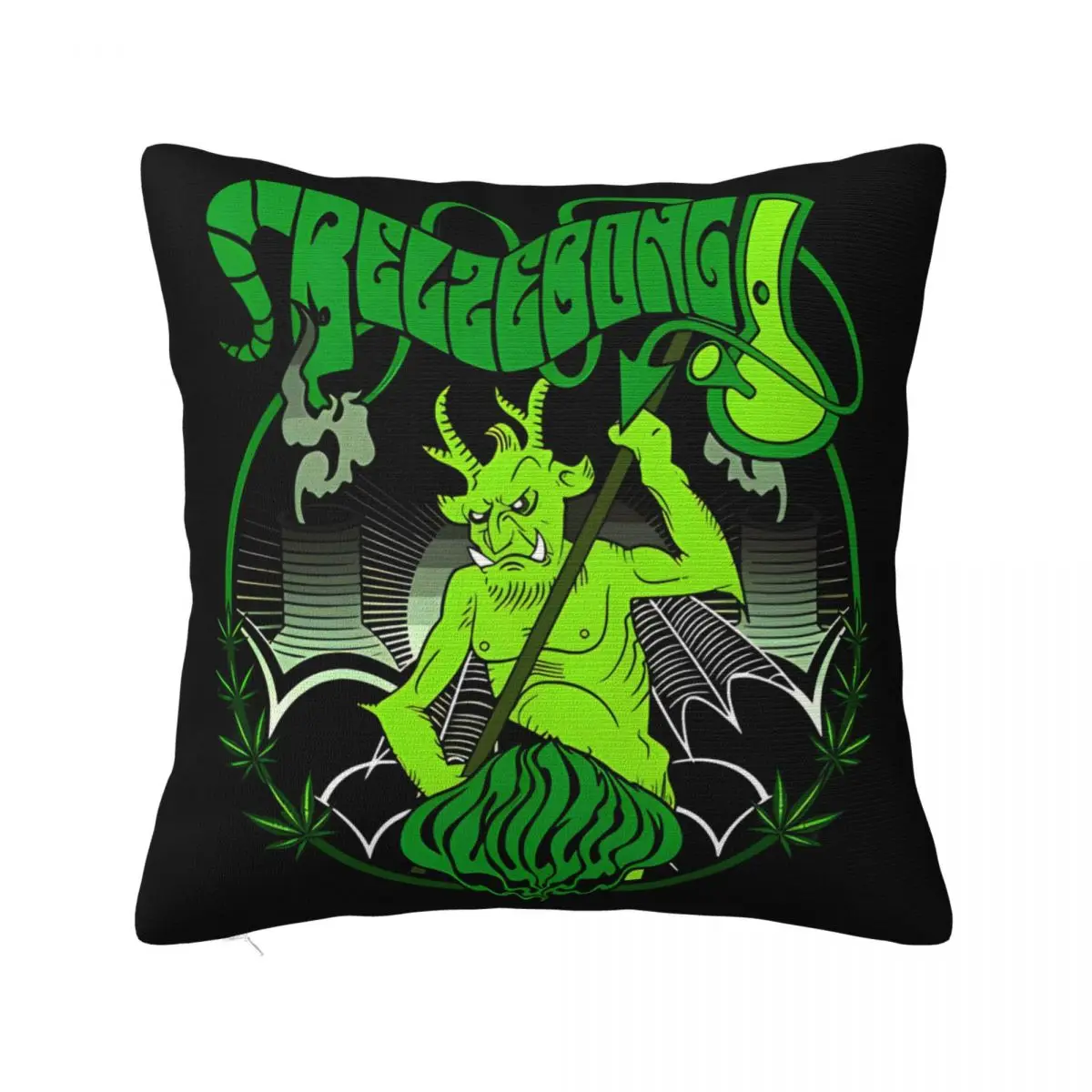 Best To Buy Green Font Belzebong Music Decoration Home Decoration Cushions For Living Room Pillow Case Pillow Cover