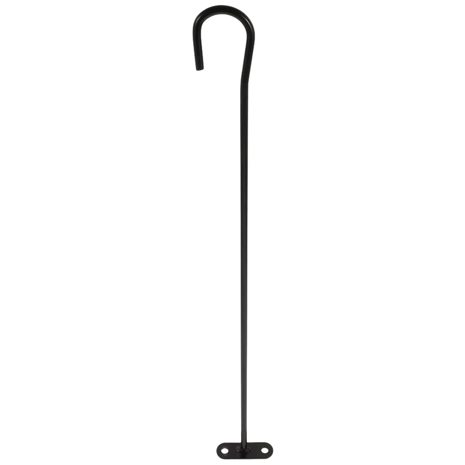Horizontal Mailbox Post Mount Flag Pole Holder Metal Garden Flag Holder Bracket Wall Mounted Yard Banner Display Stable Outdoor
