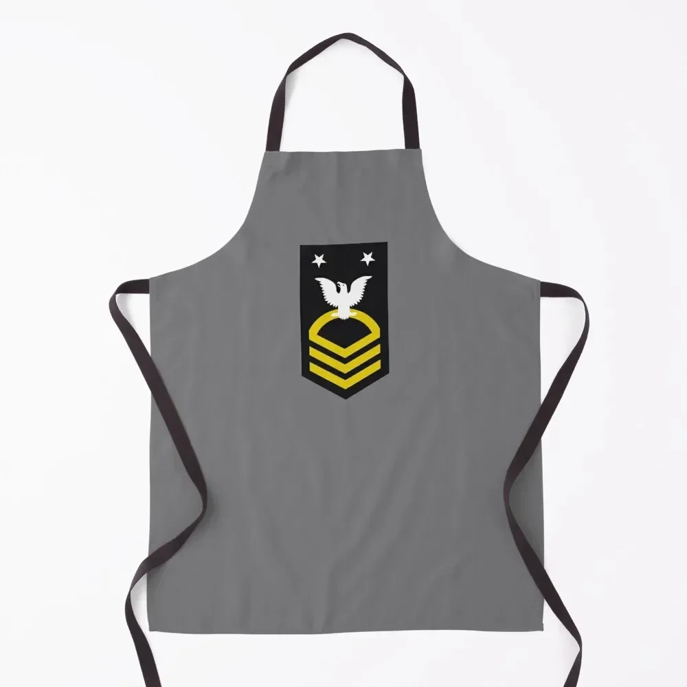 

MCPO Master Chief Petty Officer GOLD Apron Women's Dresses For Girl kindergarten teacher waiter Apron