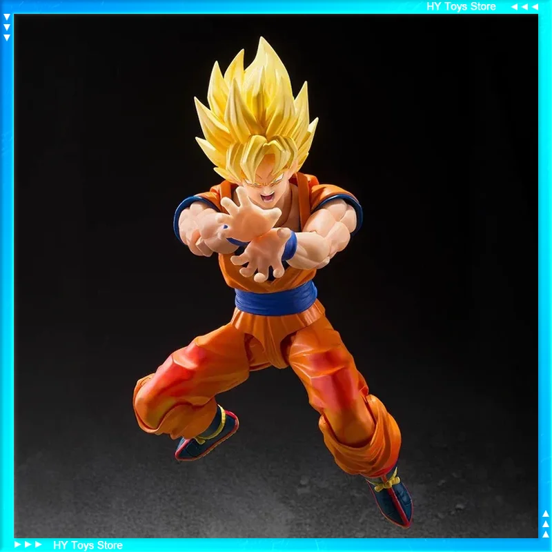 

Оригинальный BANDAI Dragon Ball SHF Super Saiyan Son Goku 3.0 The Games Begin Аниме Фигурка Анимация Периферия Модель Игрушка в подарок