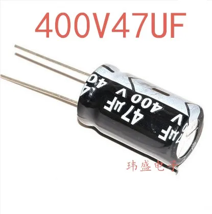 

10 pieces 400V47UF 16*25 47UF/400V 16X25