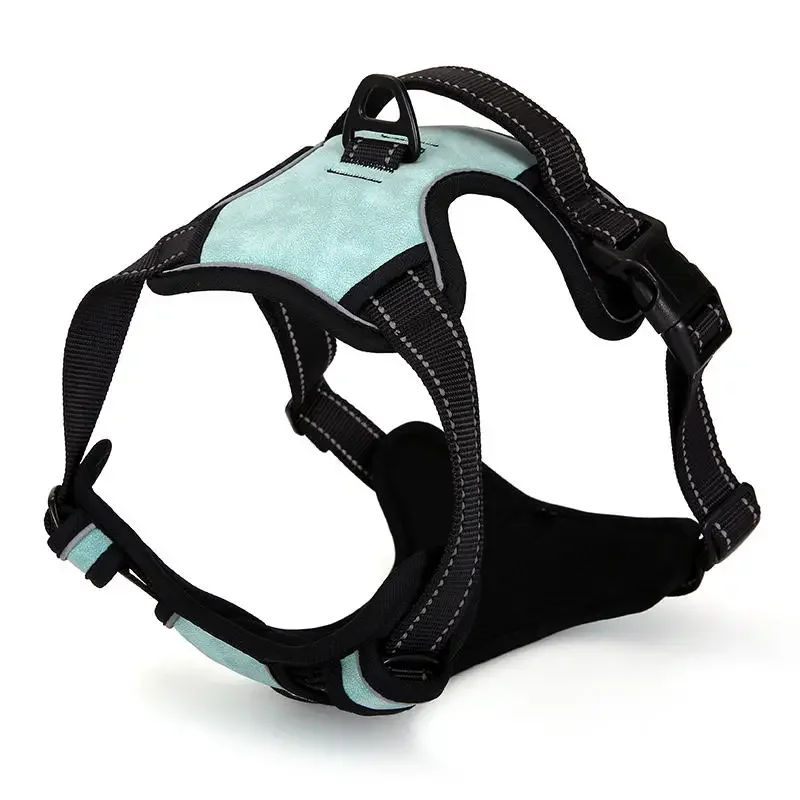 Waterproof Pet Harness, Adjustable Heavy Duty Reflective Luminous Harness