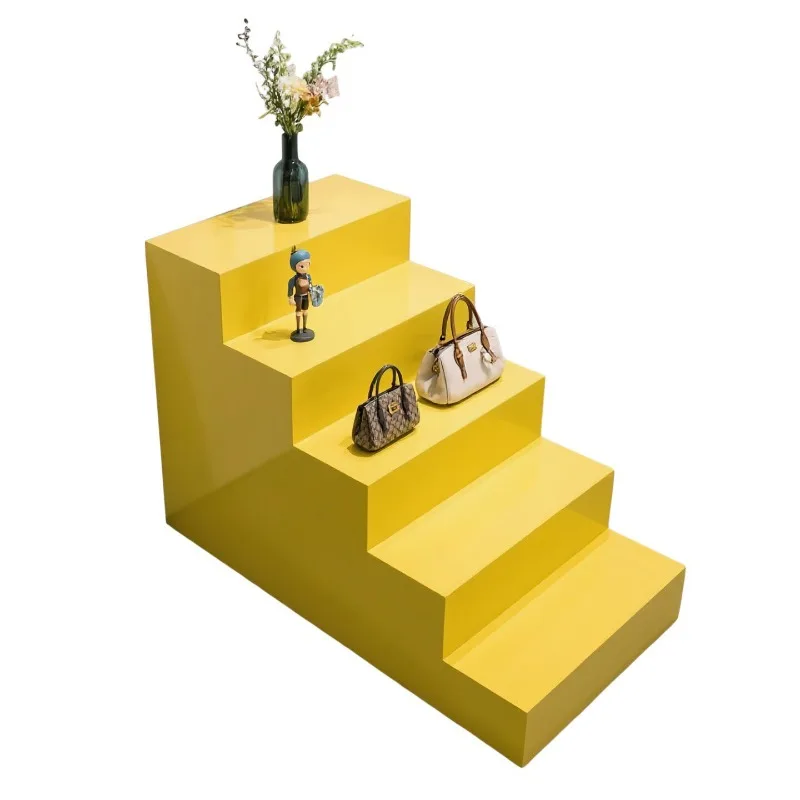 Simple Creative Art Museum Nakajima Station Exhibition Exhibition Display Table Stair Display Cabinet Prop Booth