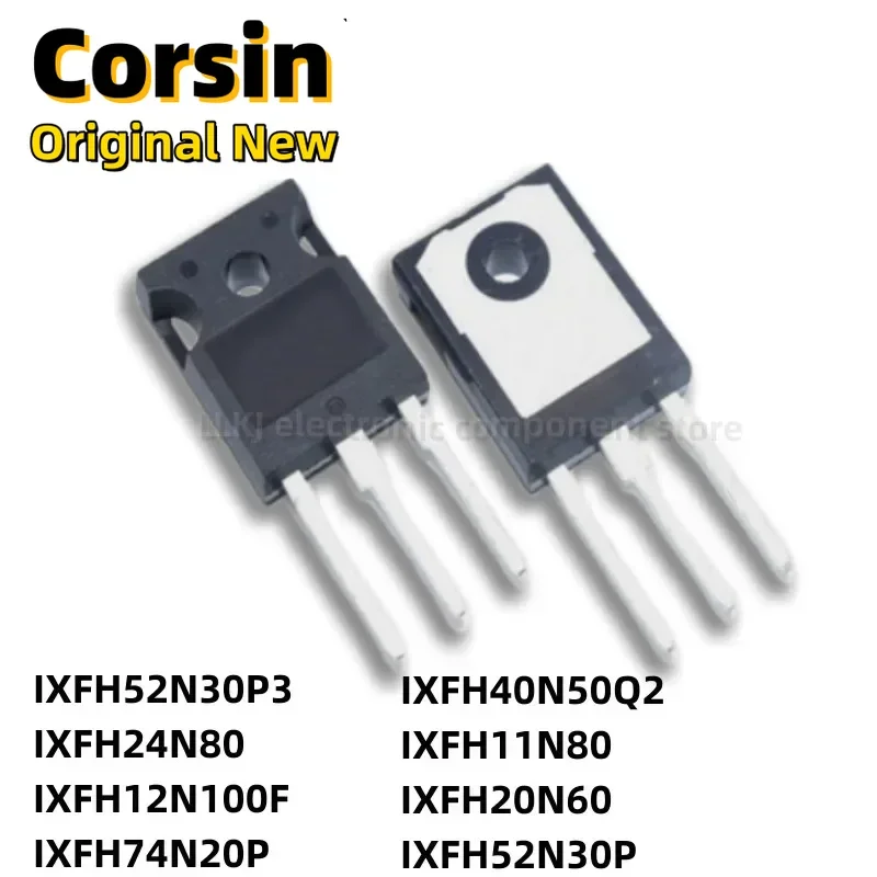 1 قطعة IXFH52N30P3 IXFH24N80 IXFH12N100F IXFH74N20P IXFH40N50Q2 IXFH11N80 IXFH20N60 IXFH52N30P TO247 MOS FET TO-247/