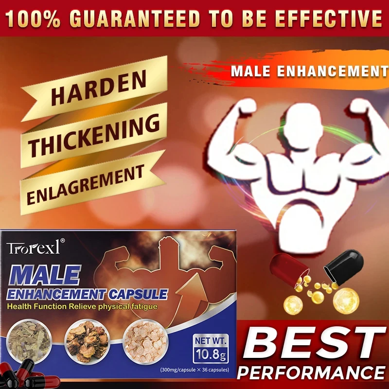 American Ginseng Capsule 100% Pure Non-GMo Supports Reproductive Health Natural Energizer