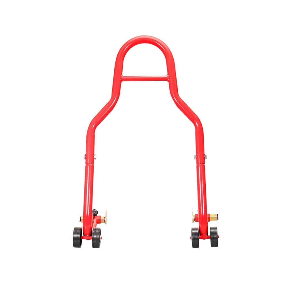 Motorcycle Universal Red Rear Wheel Support Stand Wheel Stand Auto Aheel Support Frame Tire Repairing Tool image 5