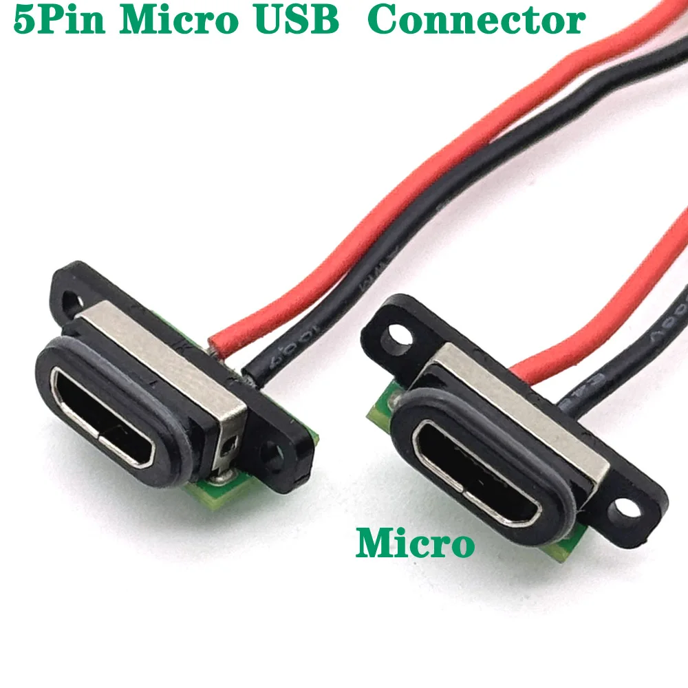 

1-10pcs USB to PH2.0 Micro 2P Welding Wire Female Connector Cable For Mobile Phone Charging