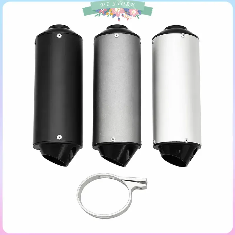 Universal Motorcycle 28mm 32mm 38mm Exhaust Pipe Exhaust Muffler Tip Pipe For ATV Motocross Muffler Modified Parts