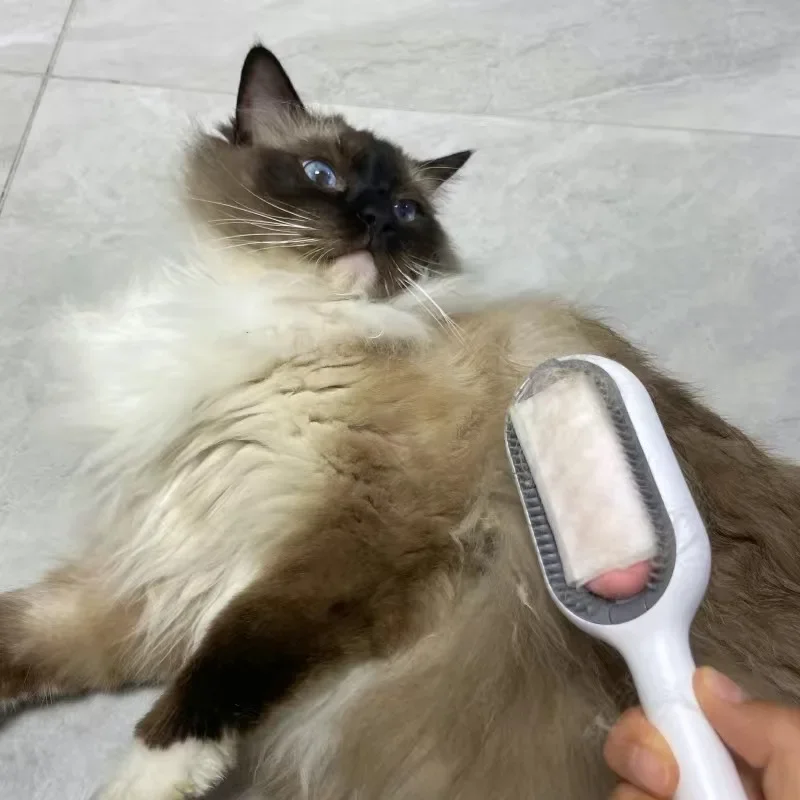 Cat Cleaning Floating Hair Removal Comb with Disposable Wipes Pet Grooming Accessories for Cats Gotas mascotas Dog Brush