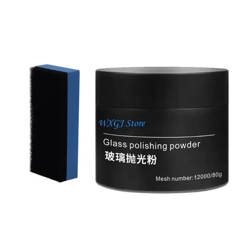 37JE 100g Scratch Removal Compound Glass Cleaner Powder Providing Clear Windshield Views