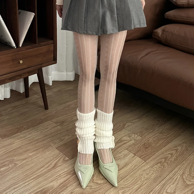 ผู้หญิงรักหัวใจลาย Tights ตาข่าย Sheer High เอว Pantyhose วาเลนไทน์ถุงน่องถุงน่องเซ็กซี่ Coquette โปร่งใส Tights