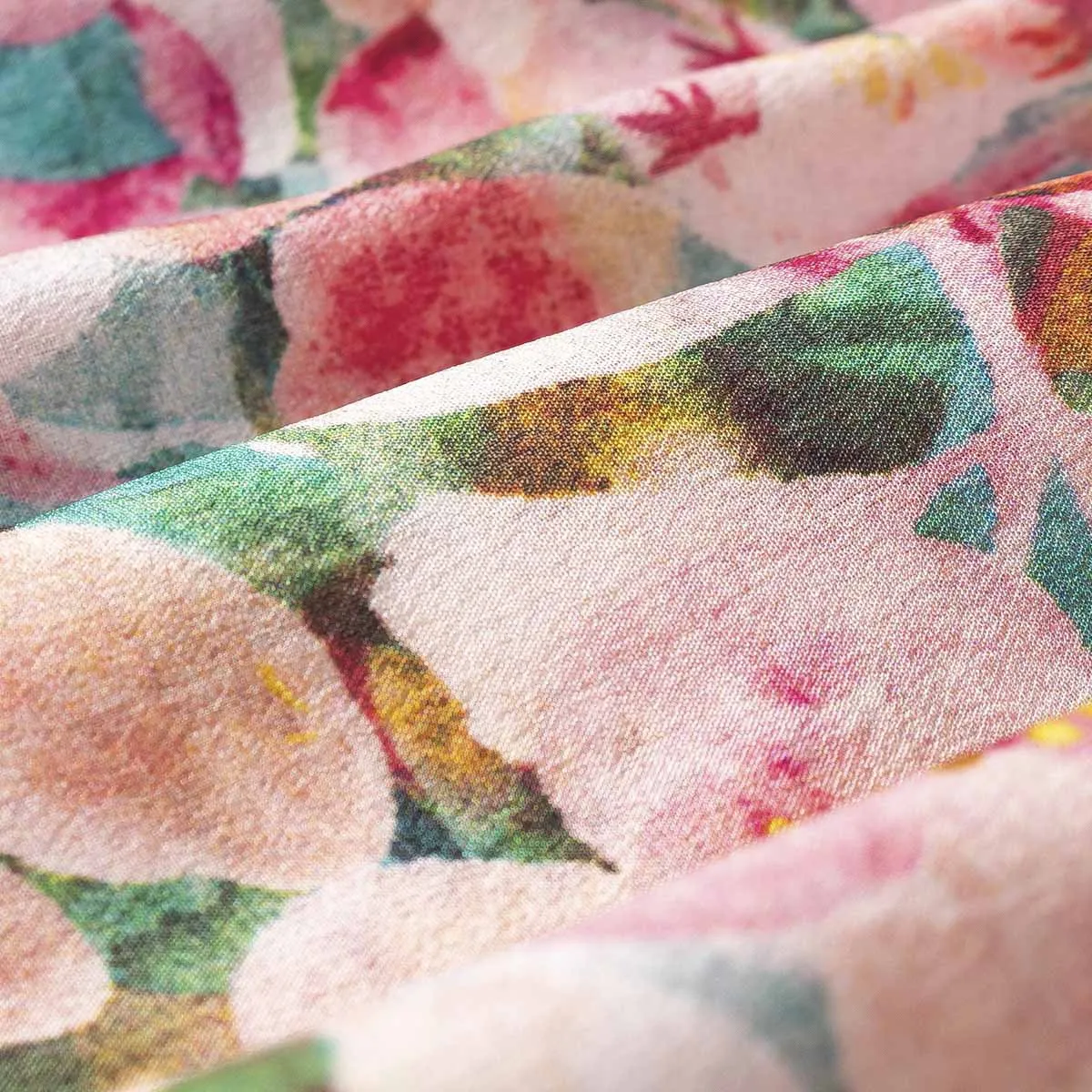 Birdsky ฤดูร้อน 1 PC ผู้หญิง Office Lady ชุดมินิเอวสูง ruffles เค้กหลวมผ้าไหมหม่อนแท้ 100% พิมพ์ดอกไม้ WS-06