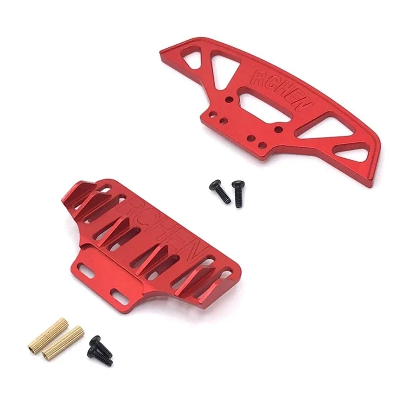 Metal Front & Rear Bumper For Wltoys 284131 K969 K979 K989 K999 P929 MINI-Q RC01 1/28 RC Car Upgrade Parts Accessories