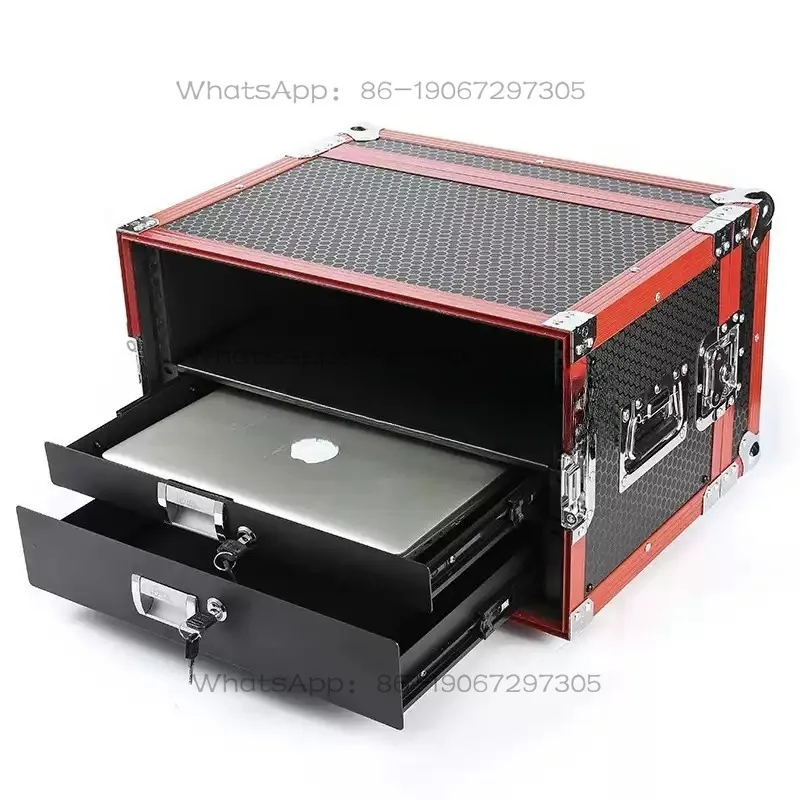 6U performance stage air box, additional drawers, video processor