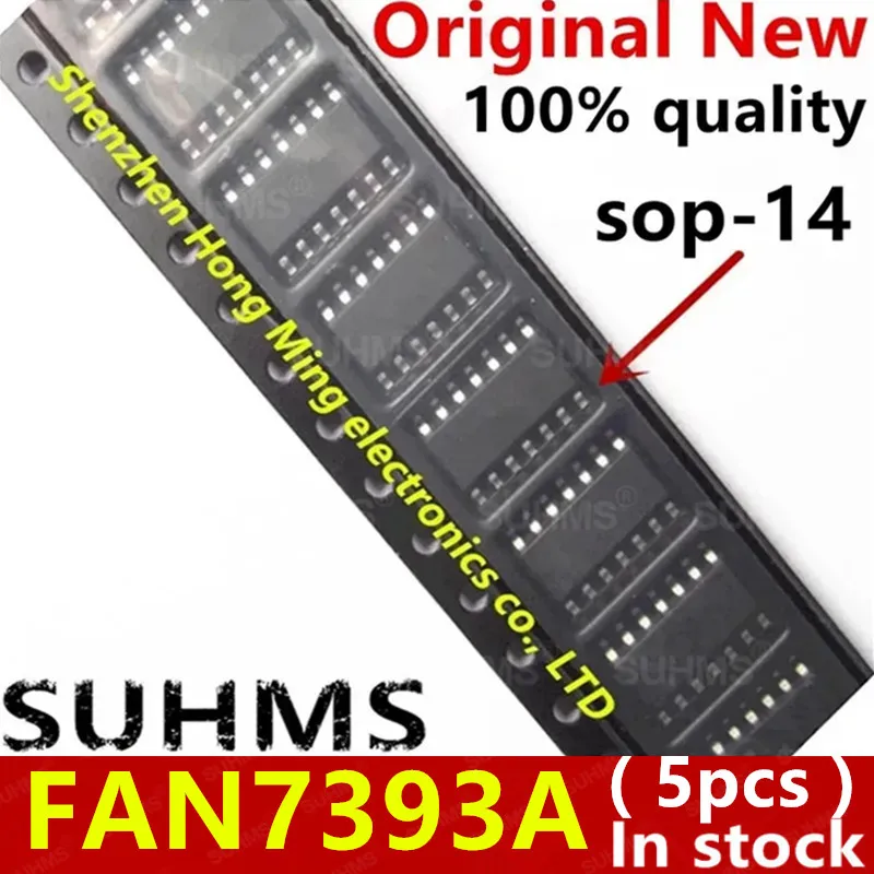 (5 шт.) 100% новый FAN7393A FAN7393AMX sop14