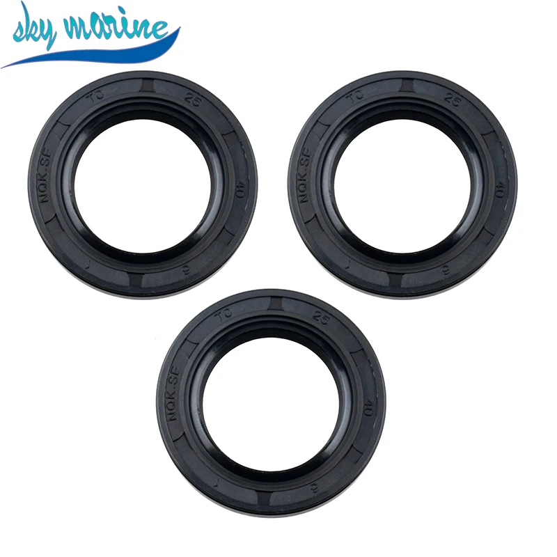 

Масляное уплотнение для подвесного двигателя YAMAHA OEM, нижняя часть, масляное уплотнение S-TYPE 93101-25M03-00 93101-25M03, заменяет детали 25X40X6