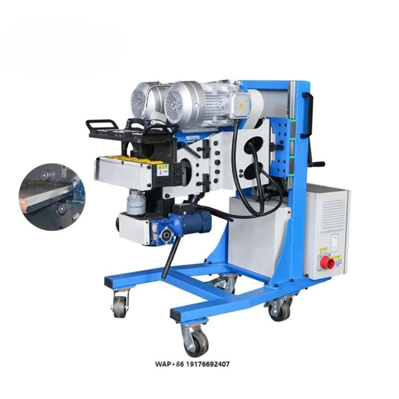 Portable & Efficient Steel Plate Edge Milling & Chamfering Equipment for Industrial Processing