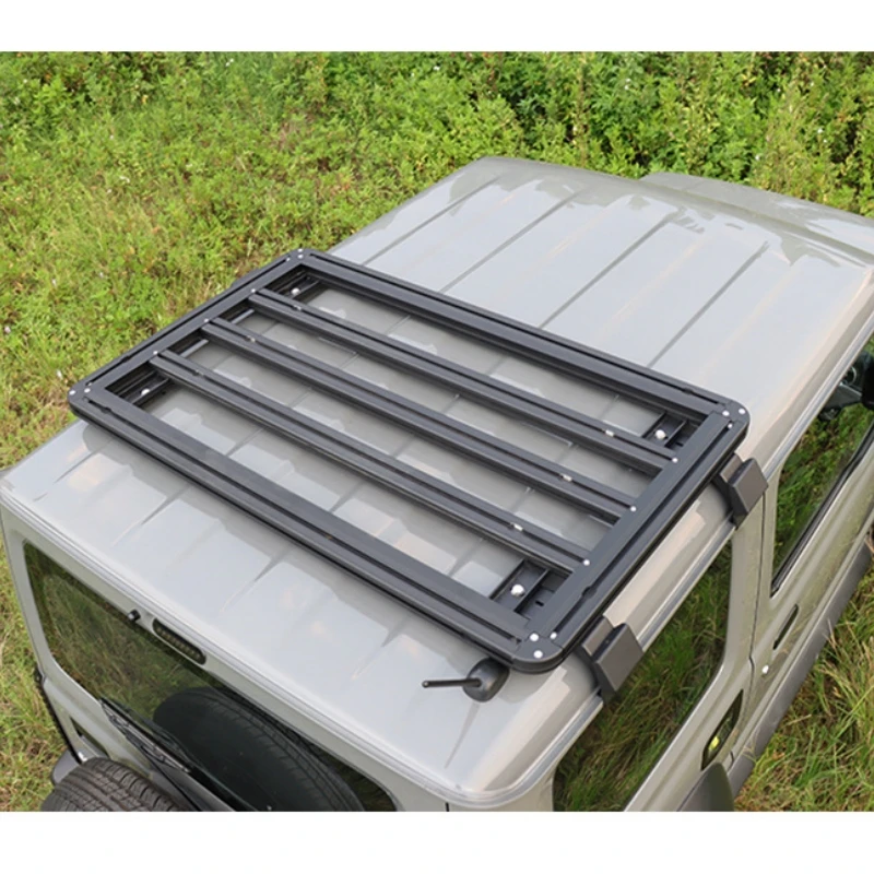 

Accessories Roof Platform Aluminium Half Top Carrier Box Roof Luggage Rack Fit for JB64 JB74 sierra