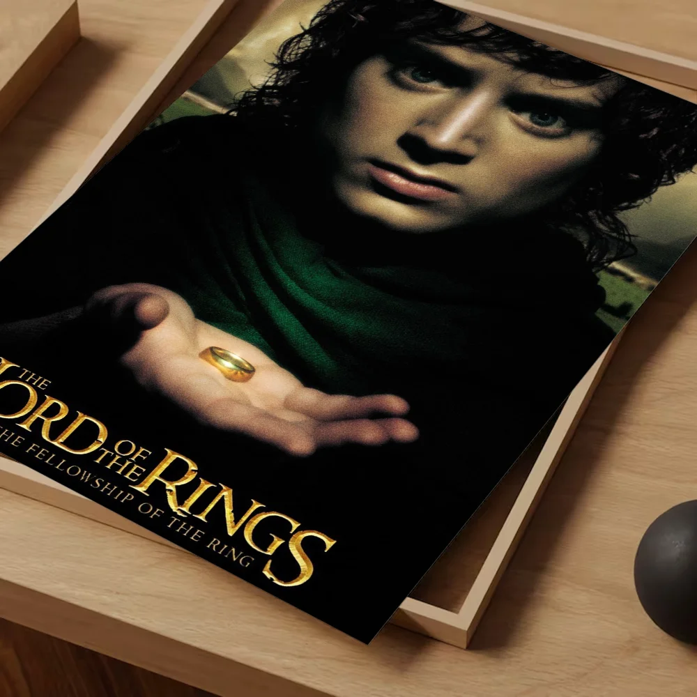 لوردات الخواتم R ملصقات الفيلم الكلاسيكي ، ملصق ورقي مقاوم للماء ، قهوة ، منزل ، ديكور بار ، ملصقات حائط فنية #1