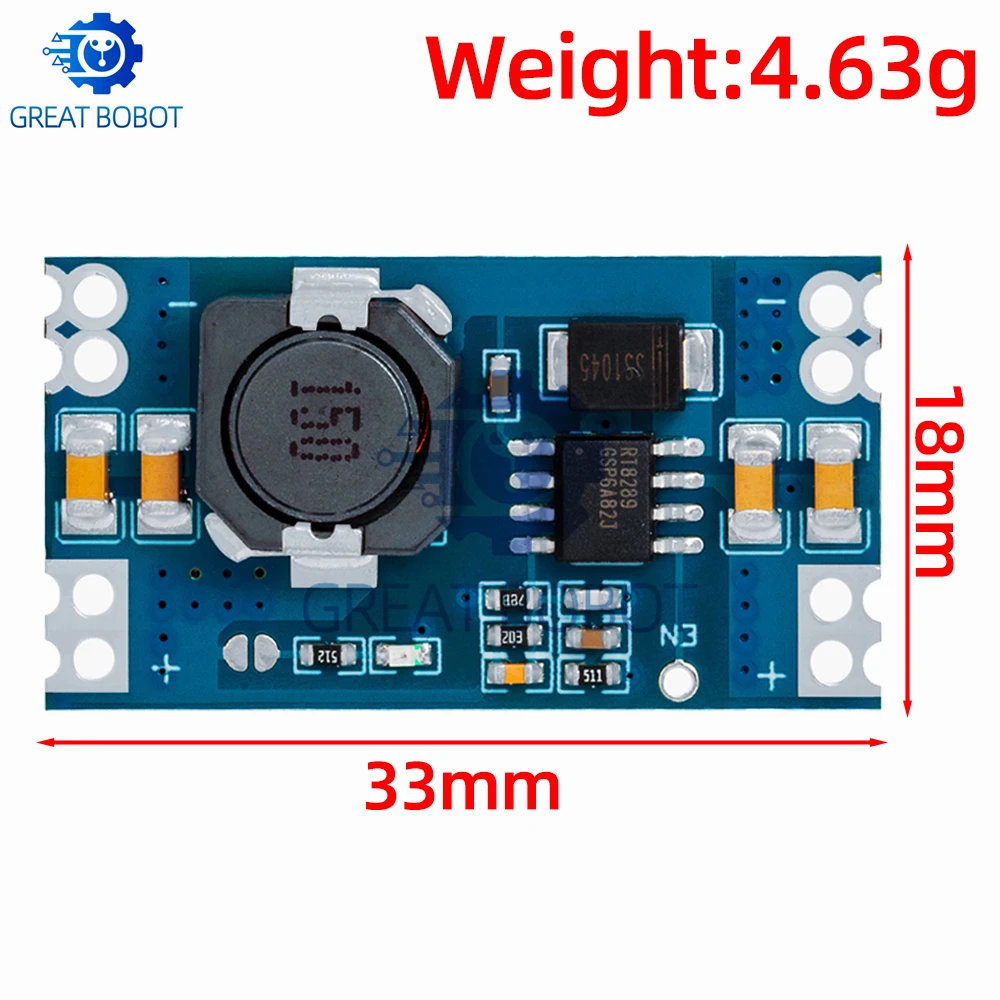 Mini560 5A High Efficiency Output 3.3V 5V 9V 12V Step Down DC-DC Converter Voltage Regulator Buck Stabilized Power Supply Module