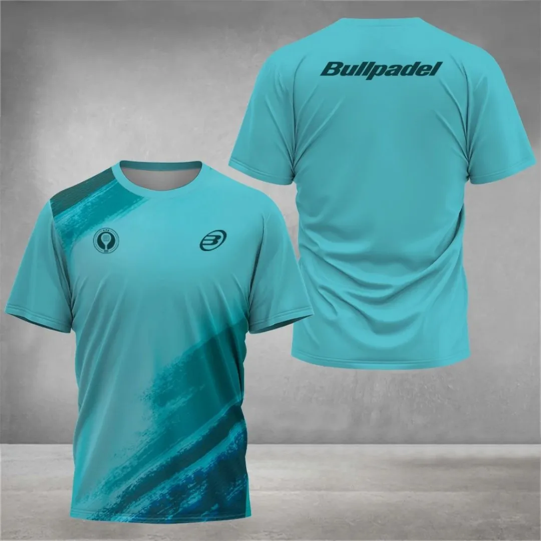 2025 Summer new Men's fast drying sports T-shirt Outdoor Fitness T-shirt Tennis T-shirt Extreme Climbing walking Short distance image 5