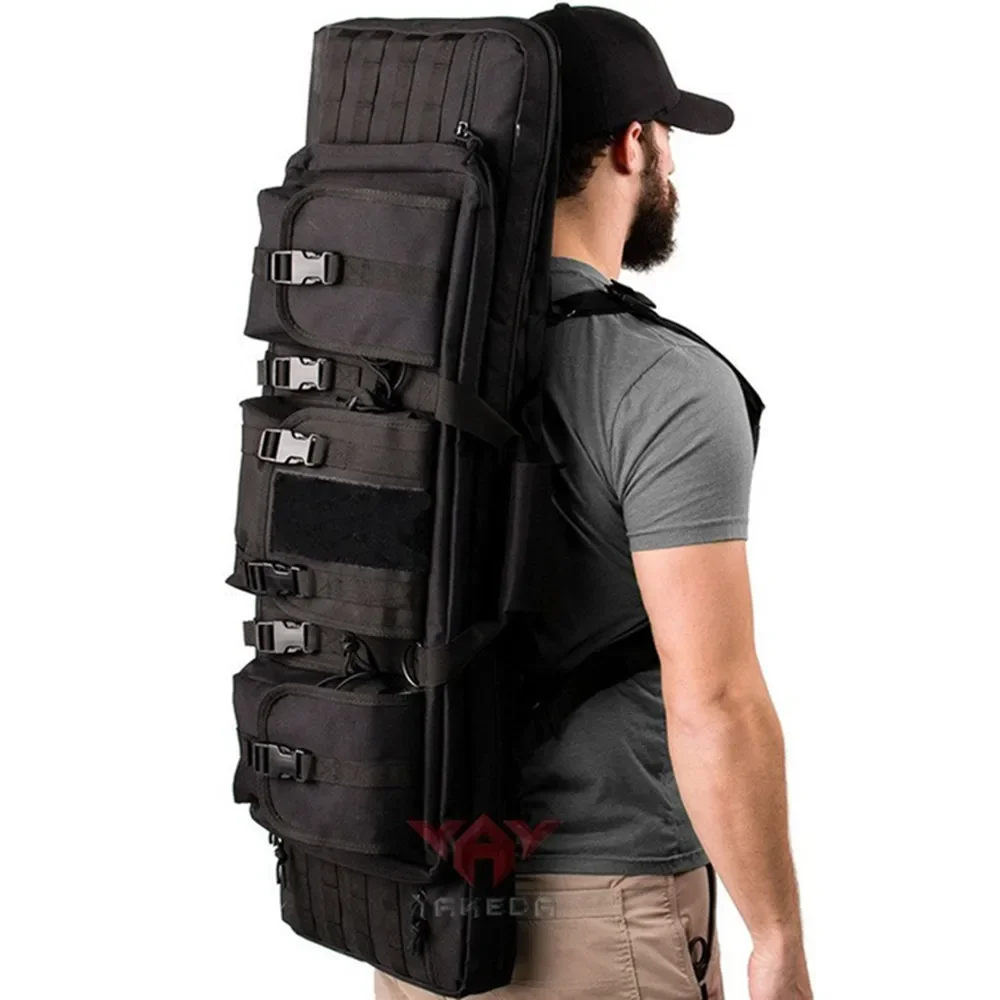 118 سنتيمتر التكتيكية بنادق الصيد حقيبة هارد شل حقيبة ظهر طويلة لكرات الطلاء العسكرية اطلاق النار بندقية بندقية الصيد رود والعتاد Handbad