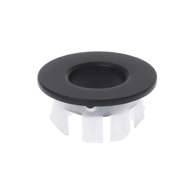 Cubierta desbordamiento para lavabo baño, inserto redondo seis pies, tapa agujero anillo cromado, envío directo