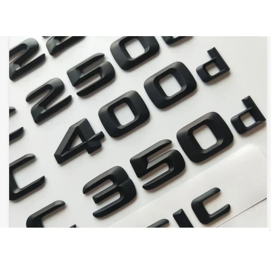 OK 3D Black for Mercedes Benz CLS180d CLS200d CLS220d CLS250d CLS280d CLS300d CLS320d CLS350d CLS400d CLS450d CLS500d CDI 4MATIC 3
