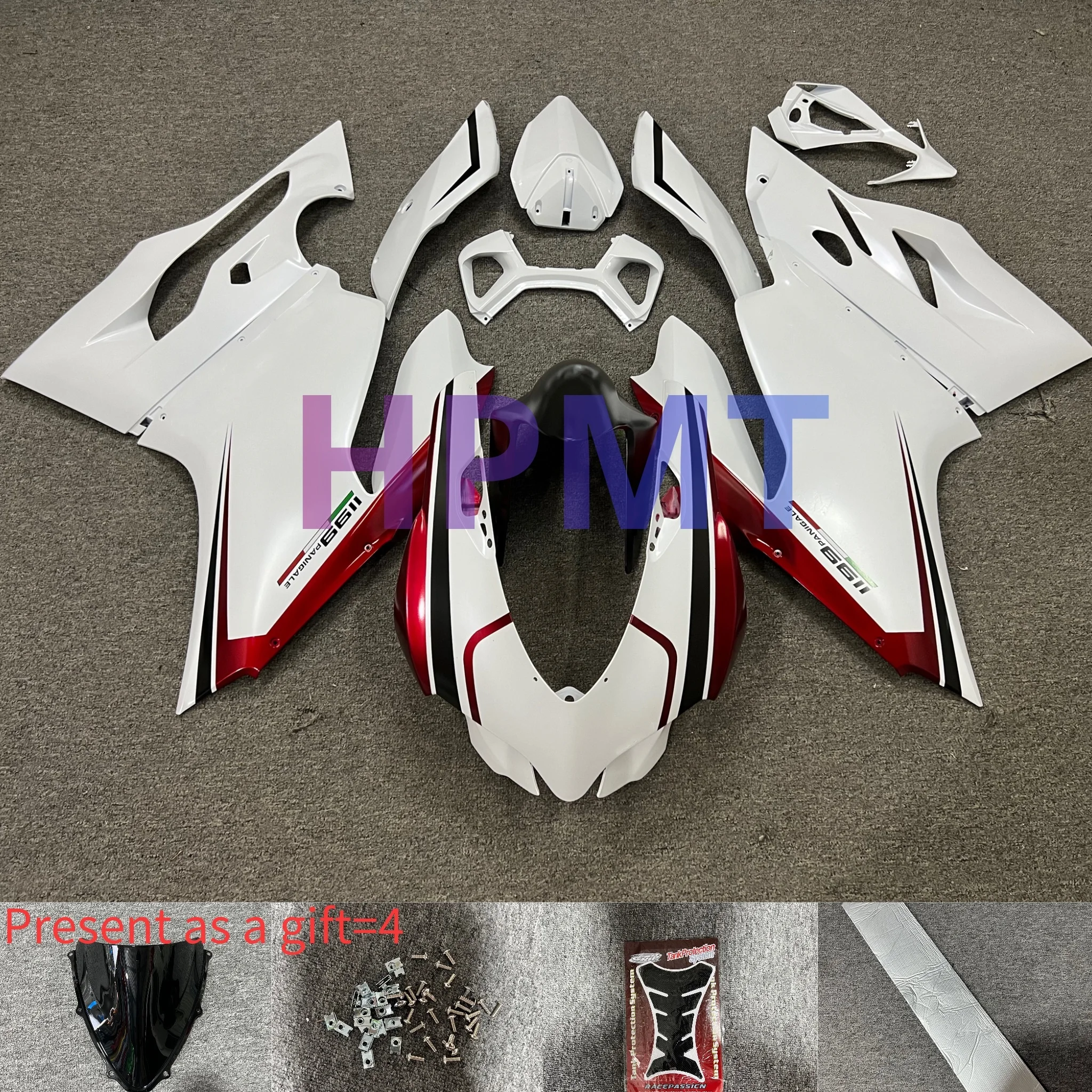 مجموعة انسيابية ABS جديدة تناسب DUCATI 1199 899 1199s 2012-2015 dukati 2012 2013 2014 2015 هيكل السيارة هدية كاملة