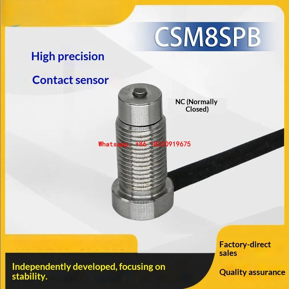 CSM8SPB Contact-Type Positioning Switch – for mold sensing/detection and workpiece positioning/detection on CNC lathes.