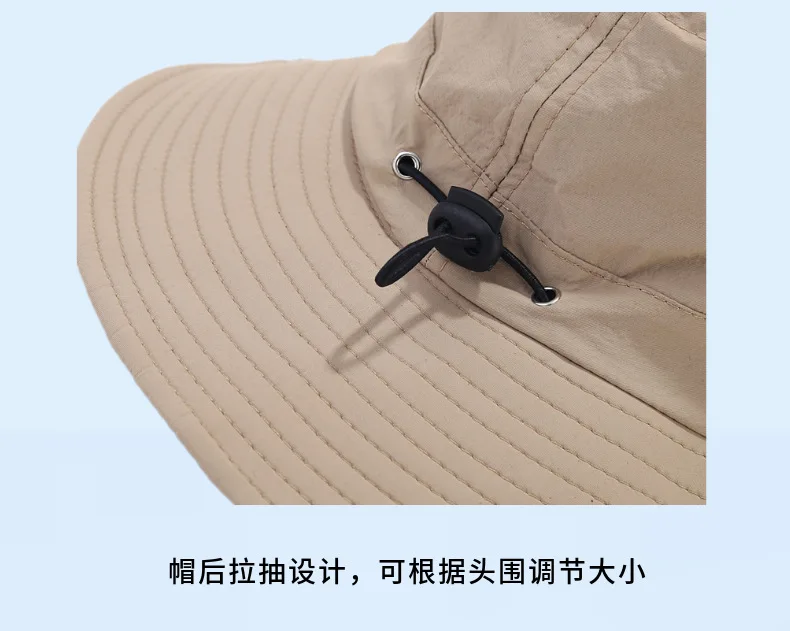 Sun Hat for Men/Women Wide Brim Bucket Caps Foldable Boonie Hat for Fishing Hiking Garden Safari Beach