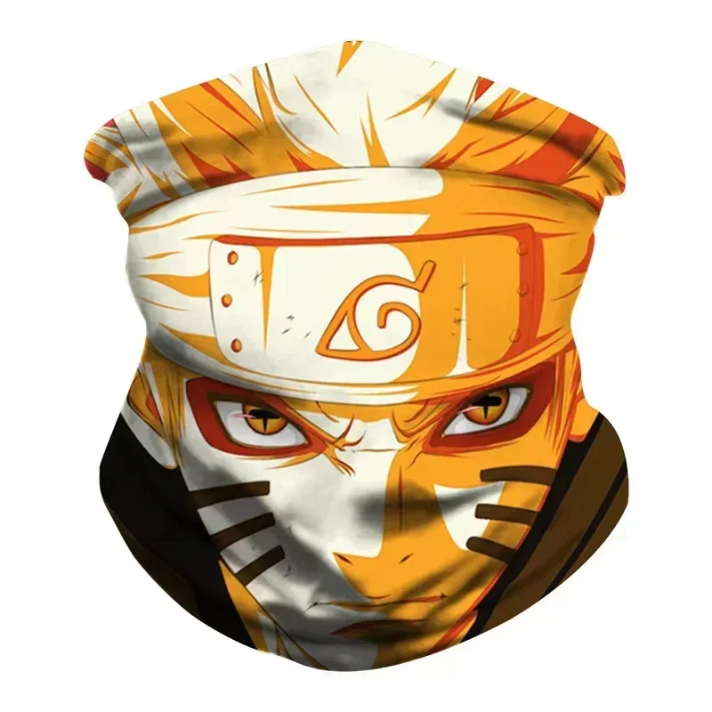 Anime Naruto Cosplay Akatsuki Itachi Bandana Mask Men Women Cycling Mask Winter Mask Scarf Neck Breathable Outdoor Warm Bib