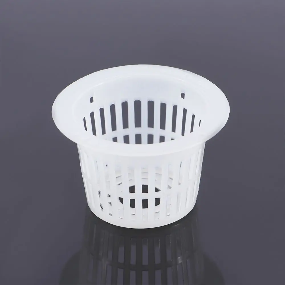 10pcs Multisize Durable Hydroponic Mesh Pot Net Convenient Aeroponic Plant Grow Basket Professional Garden Clone Accessories